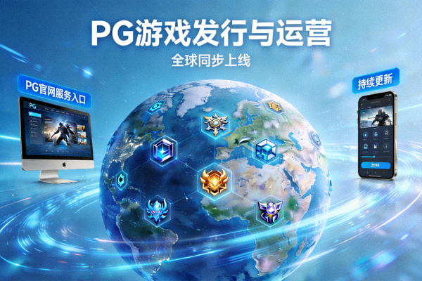 PG游戏发行与运营，全球上线并通过PG官网服务入口持续更新